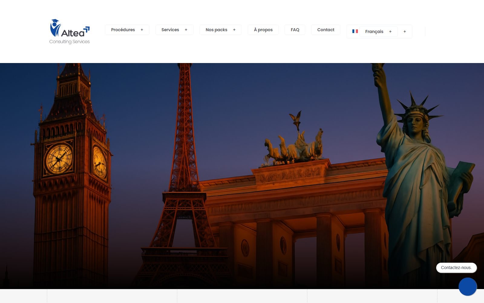 Altea Consulting — Corporate & Web Design project by Issam Elhadj